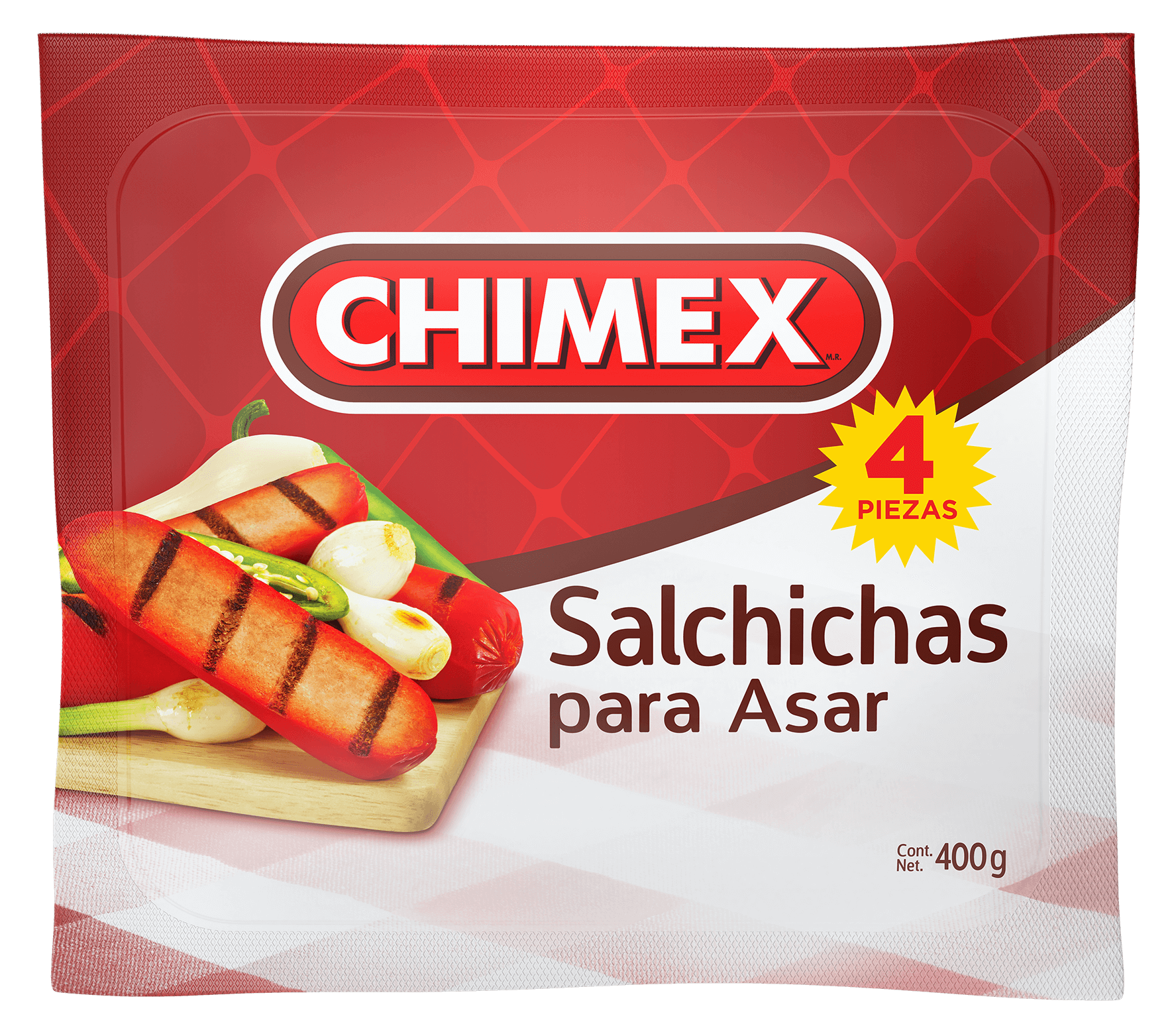 Empaque Salchicha para Asar Chimex Empaque Salchicha para Asar Chimex
